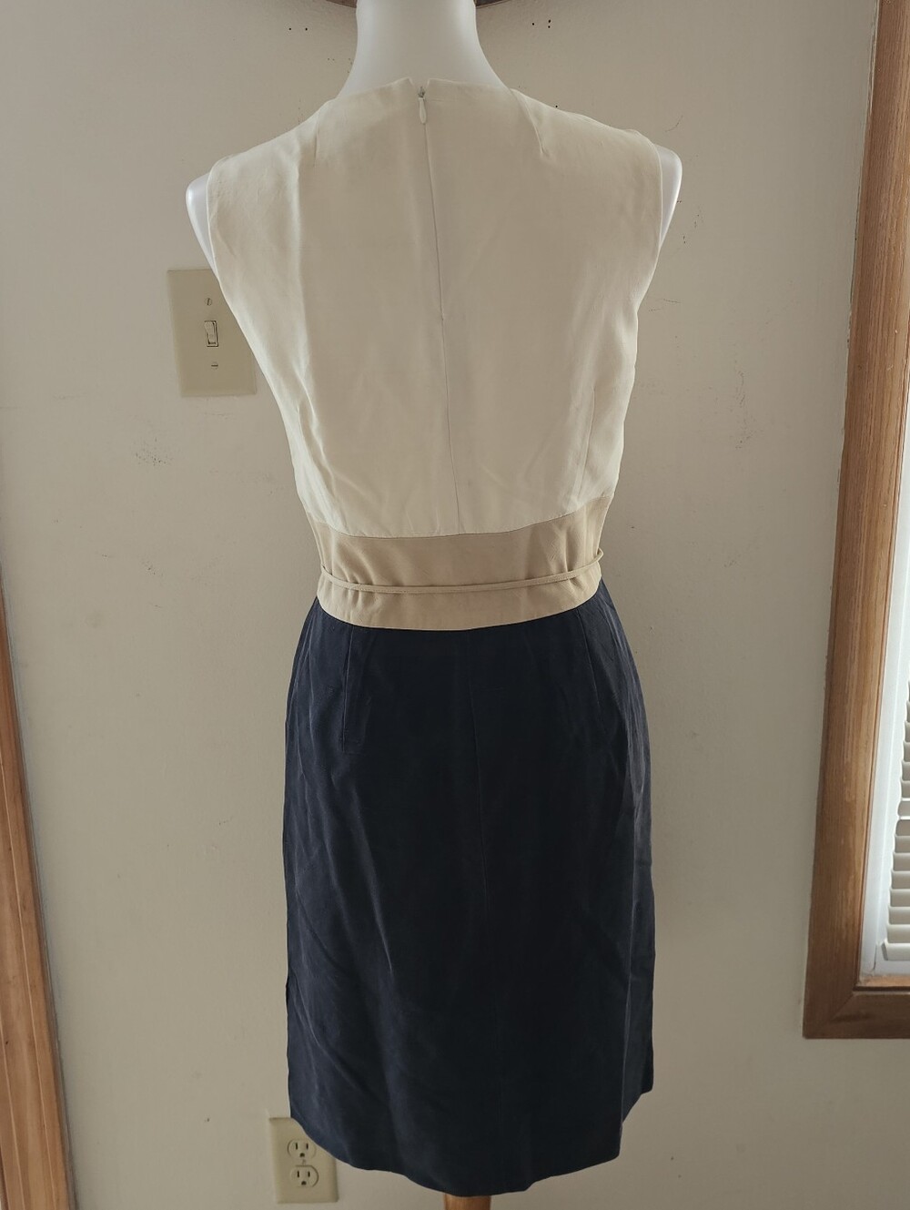 Akris Size 6 Silk Sleeveless Pencil Dress With Jacket - Picture 6 of 11
